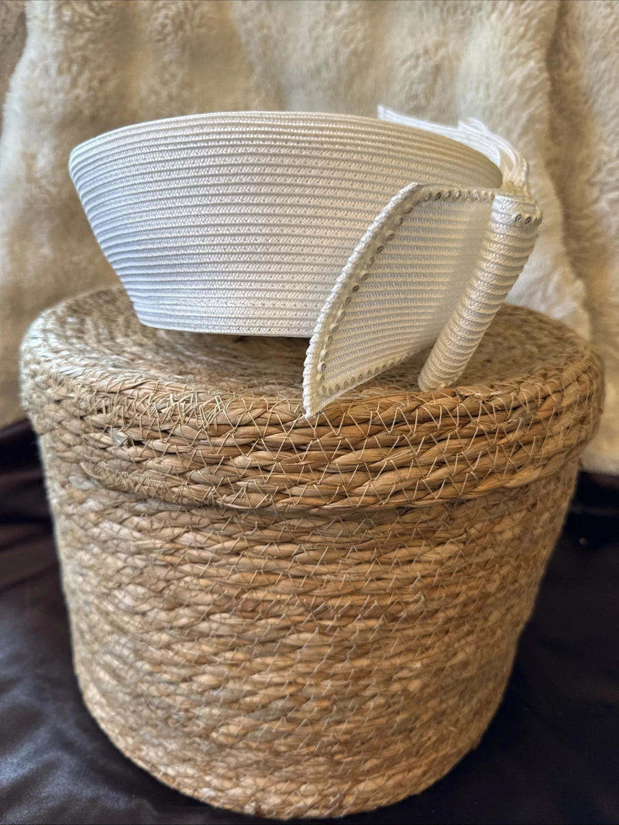 Pillbox Straw Vintage Hats for Women for sale | eBay