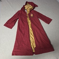 Gryffindor Deluxe Quidditch Robe Harry Potter Red Kids One Size Burgundy Costume