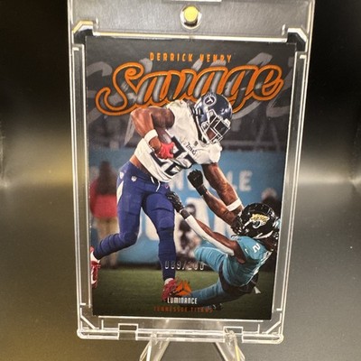 Panini 2023 Luminance Derrick Henry Savage SAV-10 Orange 089/100