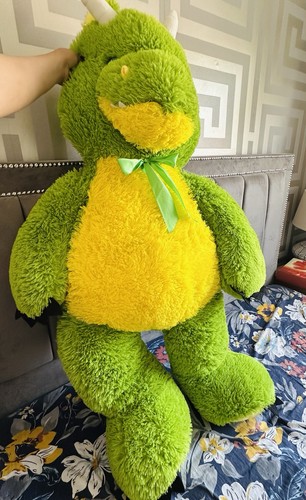 Extra Large/ Jumbo Soft Toy, Green Dragon, 135 Cm Tall. Excellent Condition - Picture 4 of 5