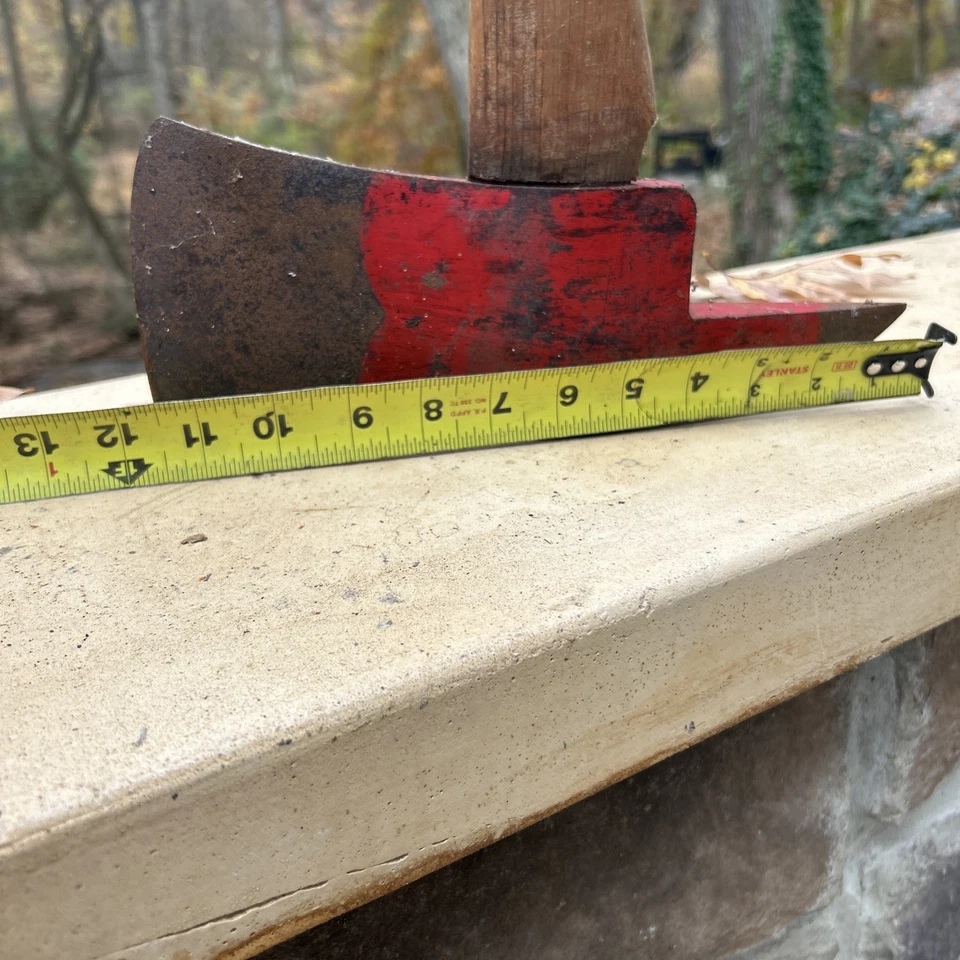 BIG VINTAGE FIRE AXE 5 lb 2 oz Orig Paint TOOL BARCO? KELLY? USA Axe - Image 4 of 4