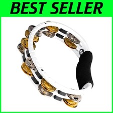 Meinl 10-Inch Tambourine for Adults - Traditional Handheld Percussion Instrument