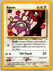 Aipom 41/64 Neo Revelation Common