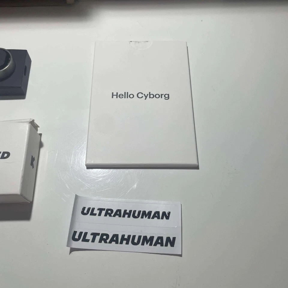 Ultrahuman Ring AIR Raw Titanium Size 9 - Great Condition - Image 3 of 4