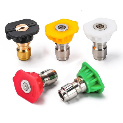#ad Pressure Washer Tips Set of 5 Pressure Washer Nozzle Tips 1 4 Inch Quick Co... $8.46