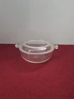 VTG PYREX 20 Oz Clear Glass #019 Round Casserole/Baking Dish w/Lid 681-C-4 ~ USA