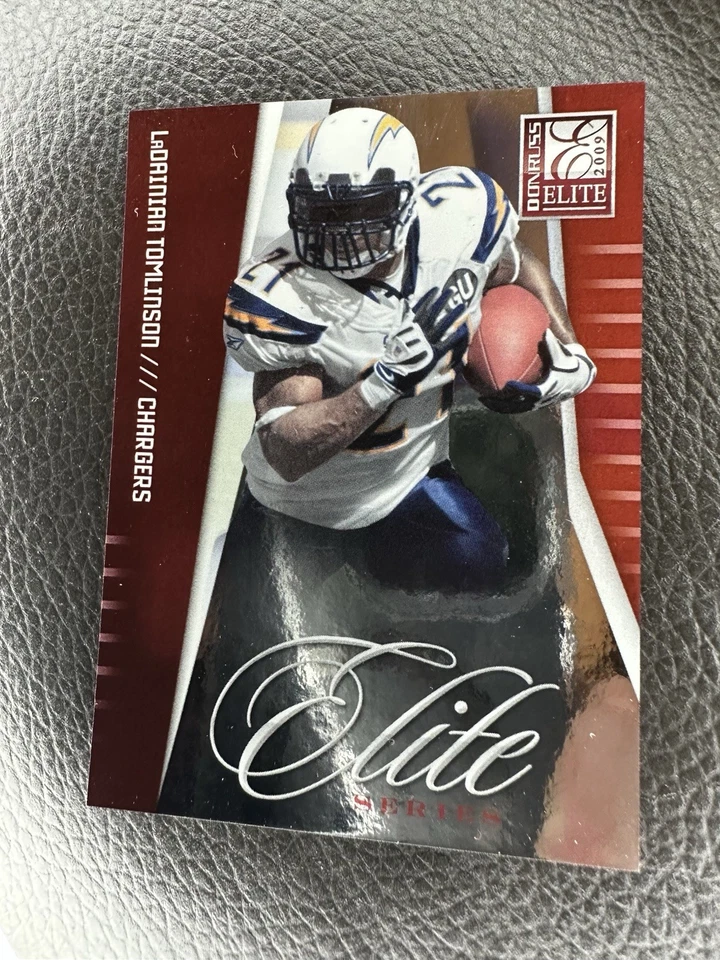 2009 Donruss Elite #1 LaDainian Tomlinson Series Red Excellent #/999 - Image 2 of 3