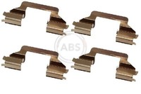 A.B.S. 1656Q ZubehöRsatz, Scheibenbremsbelag Vorne FüR CitroËN Peugeot