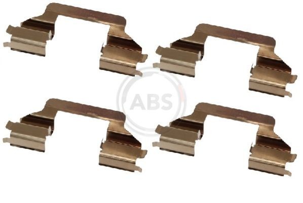 A.B.S. 1656Q ZubehöRsatz, Scheibenbremsbelag Vorne FüR CitroËN Peugeot-image