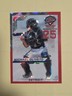 2025 Panini Prospect Edition - Michael Oliveto Red Ice Prizm- Tigers - #87