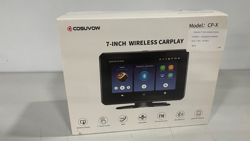 Cosuvow 7 inch wireless Carplay