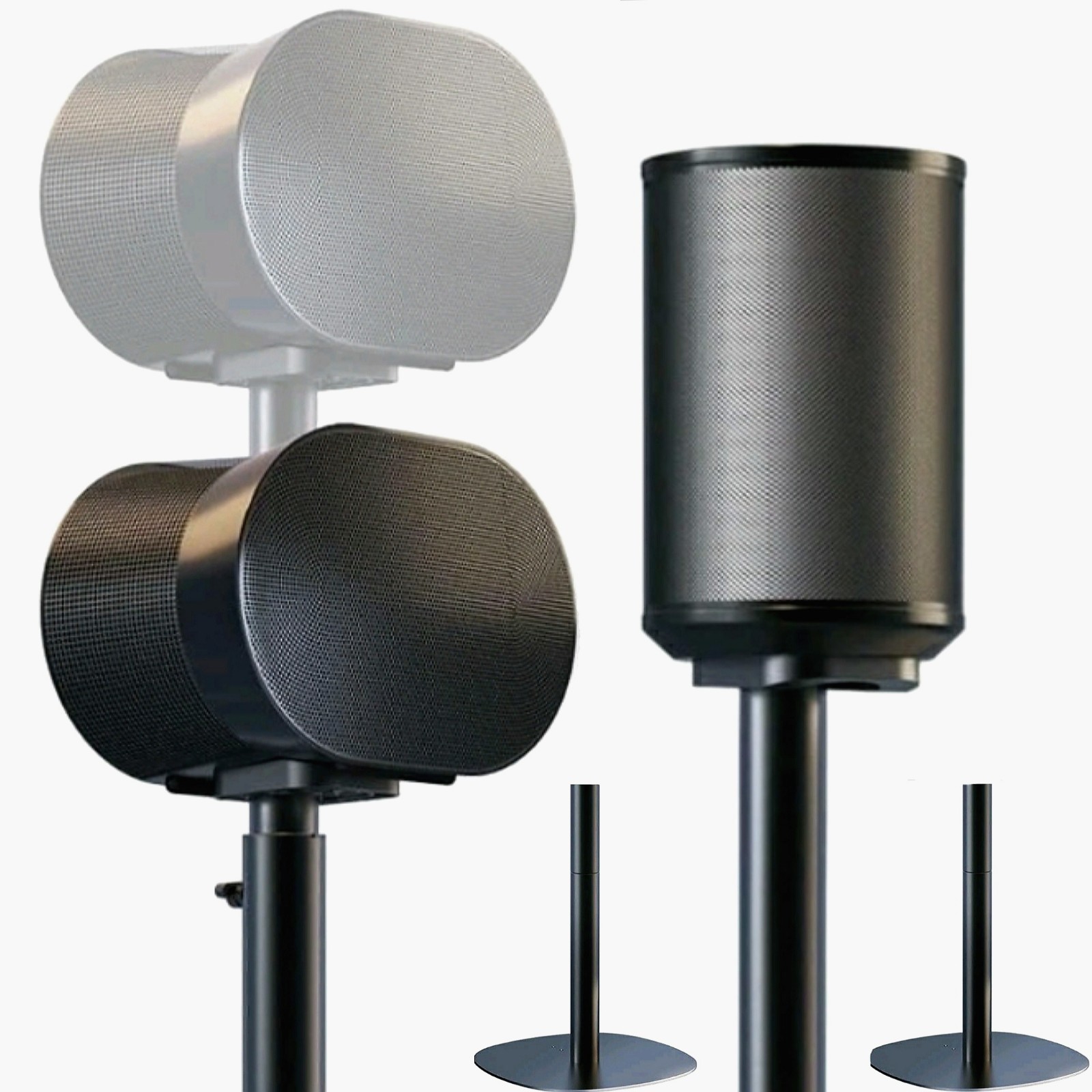Sonos Speaker Floor Stand Era 100 SL Era-100 Era-300 Stable Height Adjustable