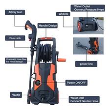 High-performance High-pressure Cleaner For Cars And Building Facades - Powerful