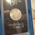 1882-CC GSA $1 Morgan Silver Dollar - Beautiful Carson City  in Box w/ COA