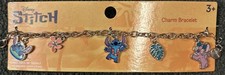 Disney Stitch Charm Bracelet With Stitch With Hulu Around Neck