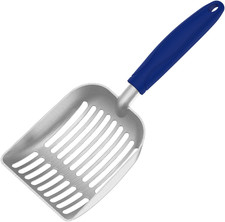 Cat Litter Scoop, Kitty Metal Scooper, Aluminum Alloy Sifter, Kitten Pooper Lift