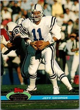 1991 TOPPS FOOTBALL #178 JEFF GEORGE