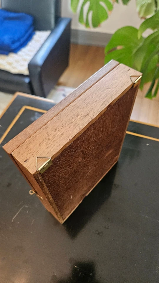 Boîte à clés bois, vintage années 60 - Photo 4/4