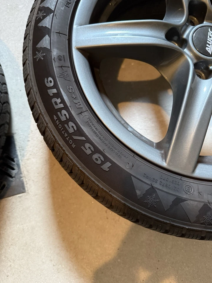 Winterkompletträder Alutec Grip Graphit Grau 6,5x16 - Bild 4 von 4