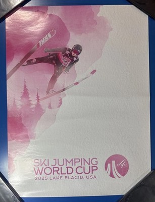 Ski Jumping World Cup 2025 Lake Placid USA FIS 18'' x 24'' POSTER