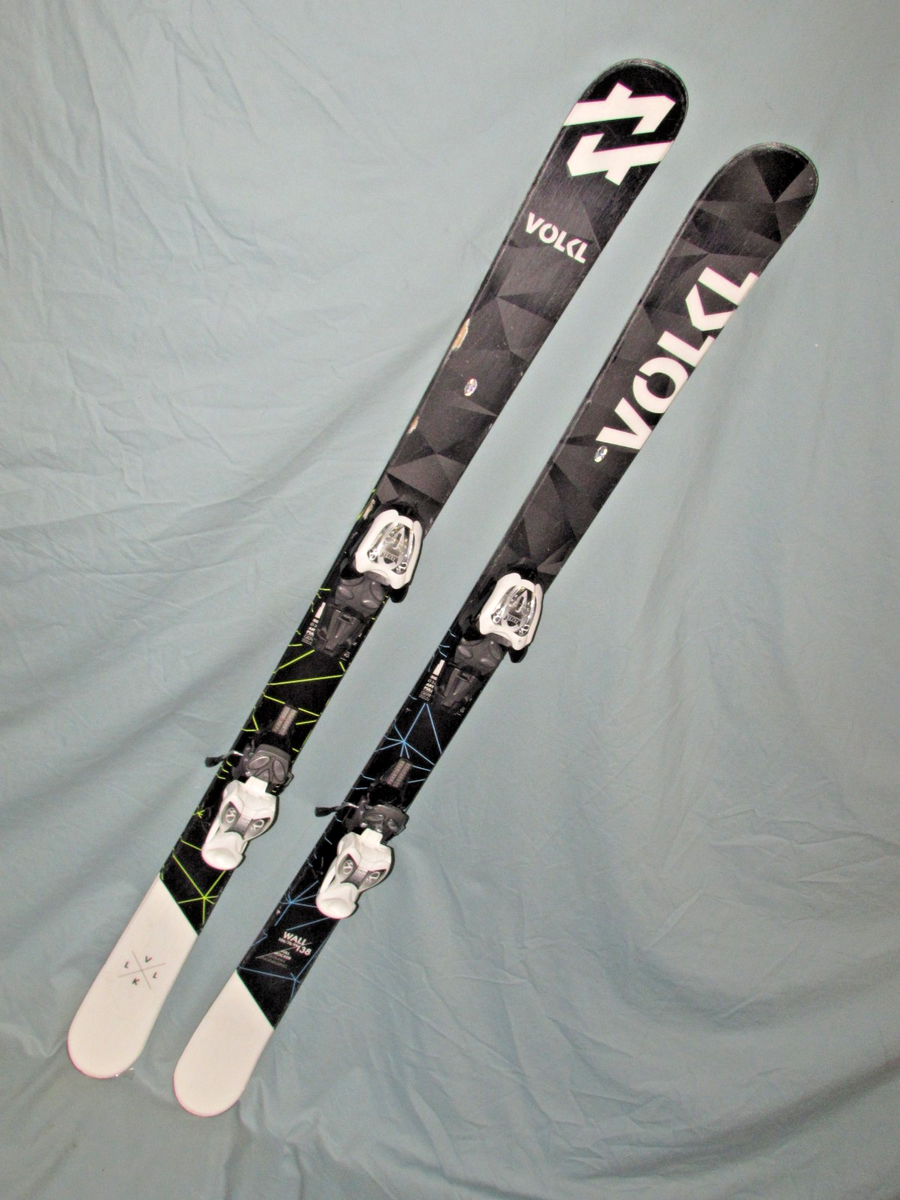 Volkl WALL Jr kid's freestyle skis 138cm w/ Marker 7.0 adjustable
