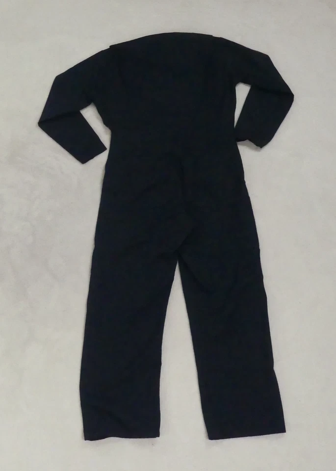 Red Kap Coveralls Mens 38 Reg Navy Blue Workwear Utility Jumpsuit Uniform - Image 2 of 4