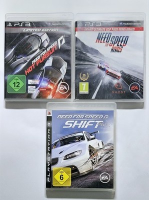 PS3 Spiele Paket - Need for Speed: Hot Pursuit/Rivals/Shift  guter Zustand!