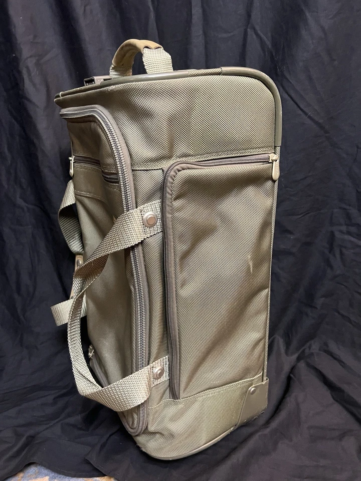 Briggs & Riley Baseline Bolsa de Lona con Ruedas Equipaje Nylon Verde UD21 Foto 4 de 4