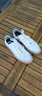 converse chucks weiß - orangene Sohle Gr. 39,5 - originell