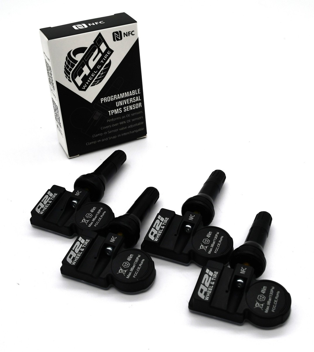 Set 4 TPMS Tire Pressure Sensors 315Mhz Rubber fits 11-13 Infiniti