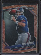2025 Panini Prizm Black PHIL SIMMS #103 Football Parallel /225 Giants JA131