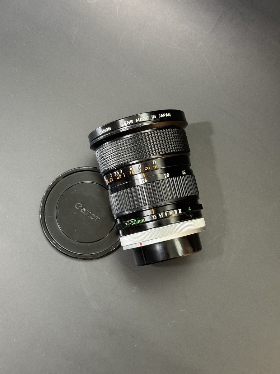 Canon FD 24-35mm F3.5 S.S.C. SSC Aspherical Zoom Lens | eBay