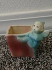 Vintage Shawnee Pottery Pixie Elf Angel Pottery Planter USA 536 GUC