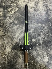 Nerf Zombie Foam Sword Z Green Black Strike Blade Blasters Long Katana Weapon 