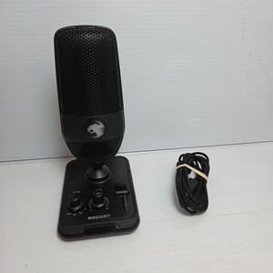 ROCCAT Torch USB Microphone with 24-Bit Studio-Grade Audio and RGB Lighting