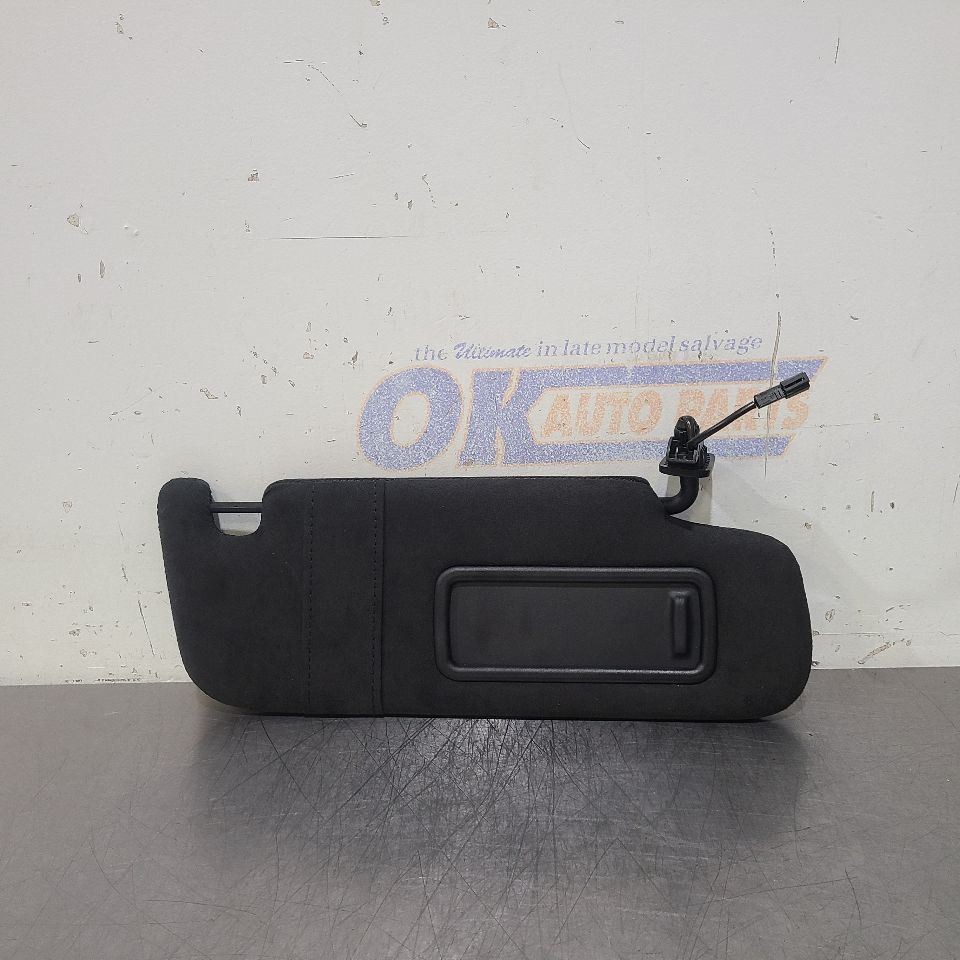 20 2020 MASERATI LEVANTE SQ4 GRANSPORT SUN VISOR BLACK SUEDE RIGHT PASSENGER