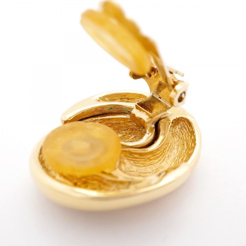 Pendientes Christian Dior, enchapados en oro GP, para mujer GZl1b7zf - Imagen 8 de 9