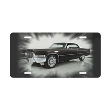 1969 Cadillac Deville License Vanity Plate