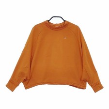 Mina Perhonen Cosmo Dolman Sleeve Long Sleeve Cotton TShirt Orange Used