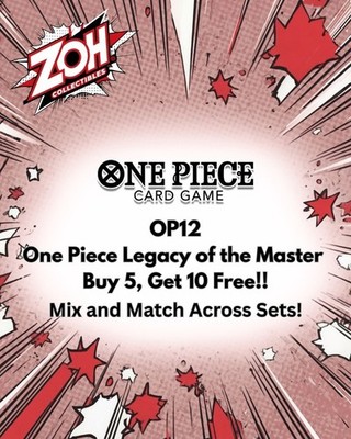OP12 - One Piece Legacy of the Master C / UC / R / L SINGLE CARDS ENG - NM