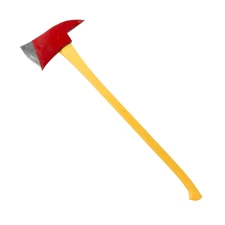 Pickhead Fire Axe - 6 Lb Fireman'S Axe with 36" Fiberglass Handle & Fire Engine