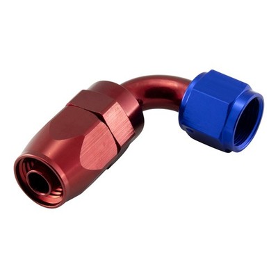 Alu Fitting AN8 90° Dash 8 Schraub Klemm Verbinder Anschluss D-08 3/4 - 16UNF