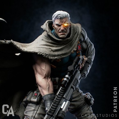 Cable by CA 3D Studio - 3D Printed Resin Model Kit (Unassembled & Unpainted)