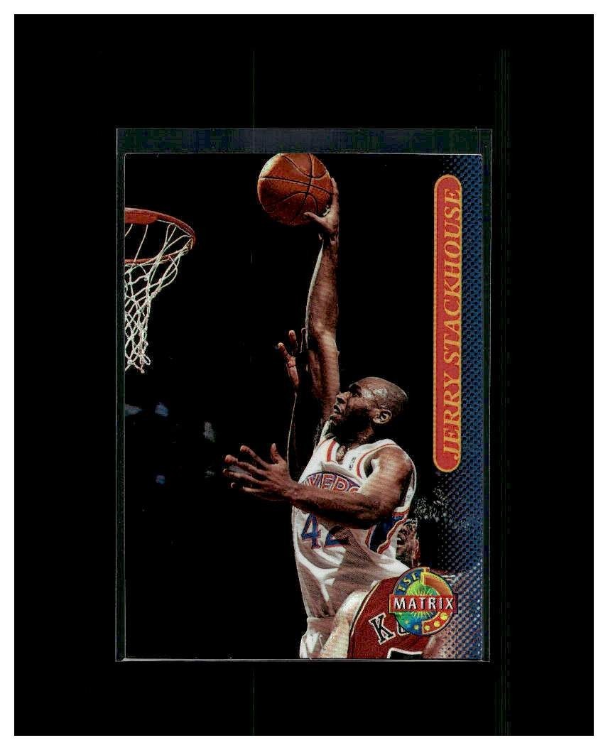 1996-97 Topps Stadium Club - Jerry Stackhouse #31 TSC Matrix