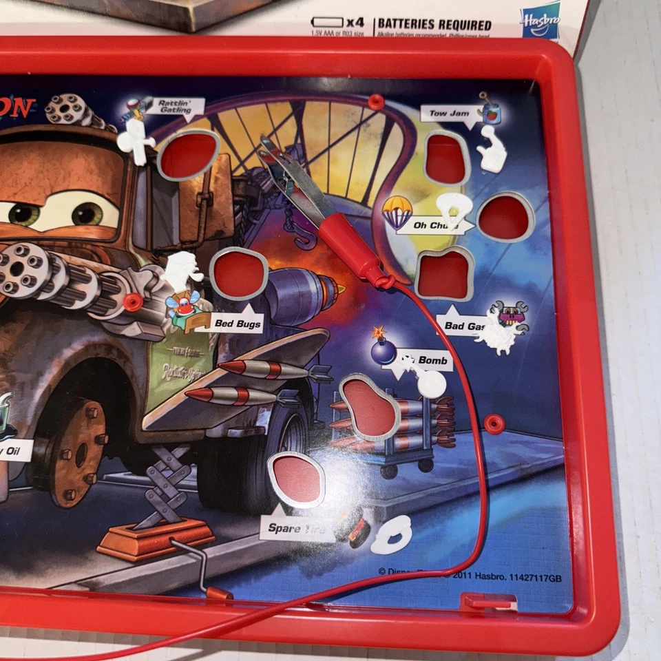 Operation Disney Pixar Cars 2 Board Game Hasbro 2011 - Image 4 of 4