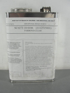 PARBOND INDUSTRIAL CLEAR FLEXIBLE ADHESIVE SEALANT ✅ RV AUTO AVIATION MARINE GEL