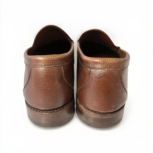 Allen Edmonds Herren Braun Kiesel Leder Sanibel Slipper Halbschuhe Größe 13 B - Bild 4 von 7