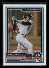 2023 Panini USA Baseball Stars & Stripes #7 Noah Franco