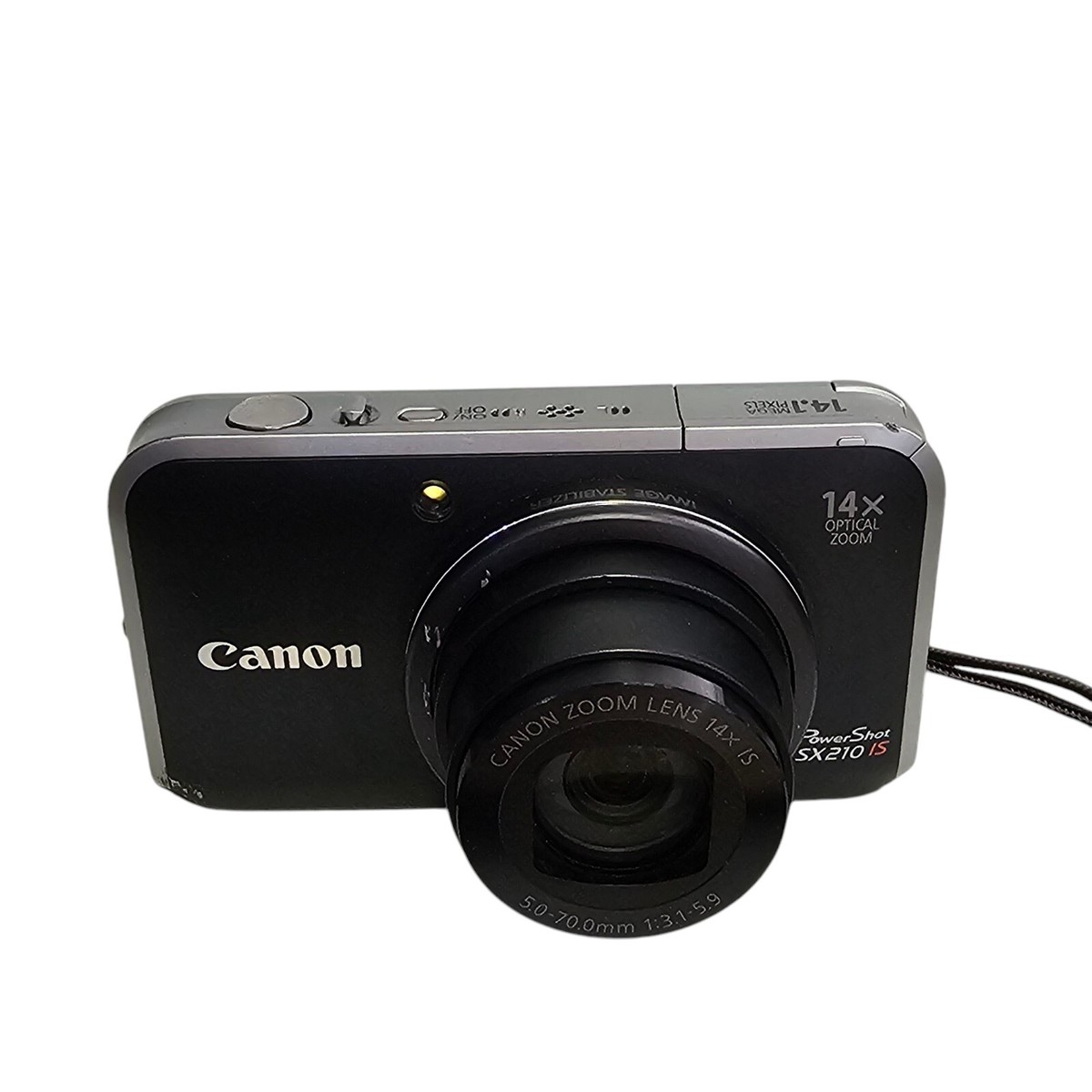 Canon PowerShot SX210 IS 14.1MP Digital Camera - Black for Canon PowerShot SX210 IS 14.1MP Digital Camera - Black for