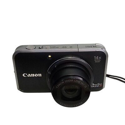 Canon PowerShot SX210 IS 14.1MP Digital Camera - Black for Canon PowerShot SX210 IS 14.1MP Digital Camera - Black for